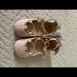 Old Navy Pale Pink Baby Flats (12-18m) (NWT)